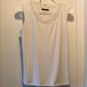 Tommy Hilfiger White Sleeveless Tank Top